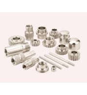 Nickel or Chrome-Plated Brass Components, Corrosion-Resistant Decorative and Functional Fittings for Plumbing, Electrical, and Hardware Applications